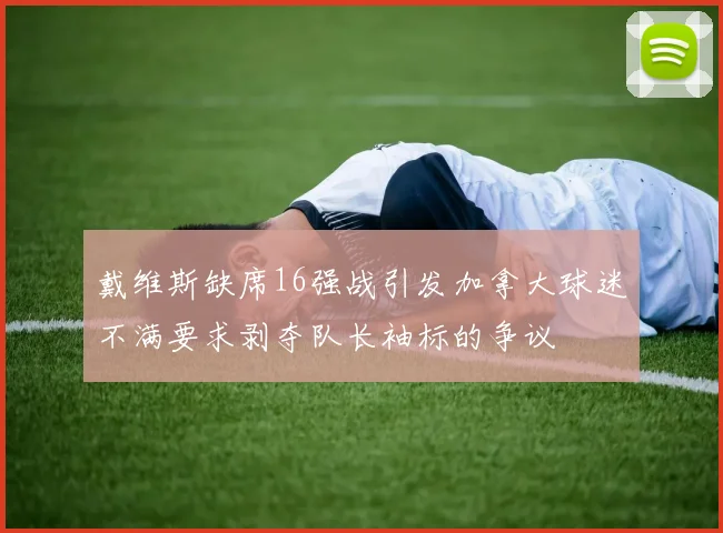 戴维斯缺席16强战引发加拿大球迷不满要求剥夺队长袖标的争议