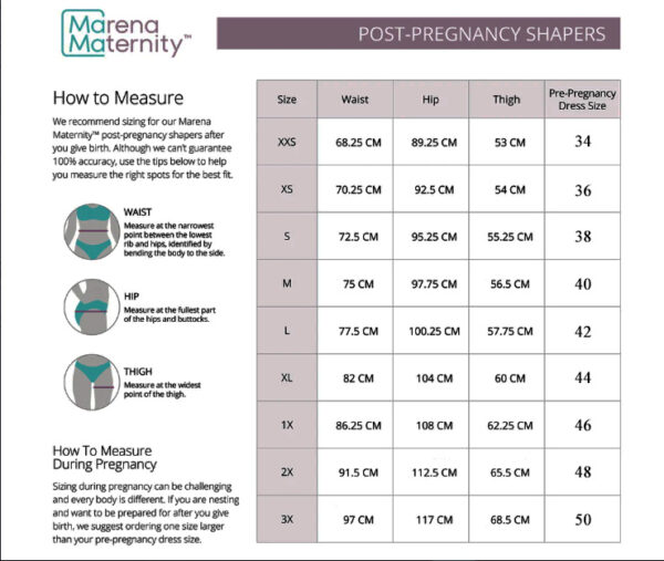 Post Pregnancy size